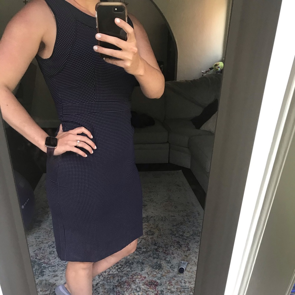 Navy Blue JCrew Dress
